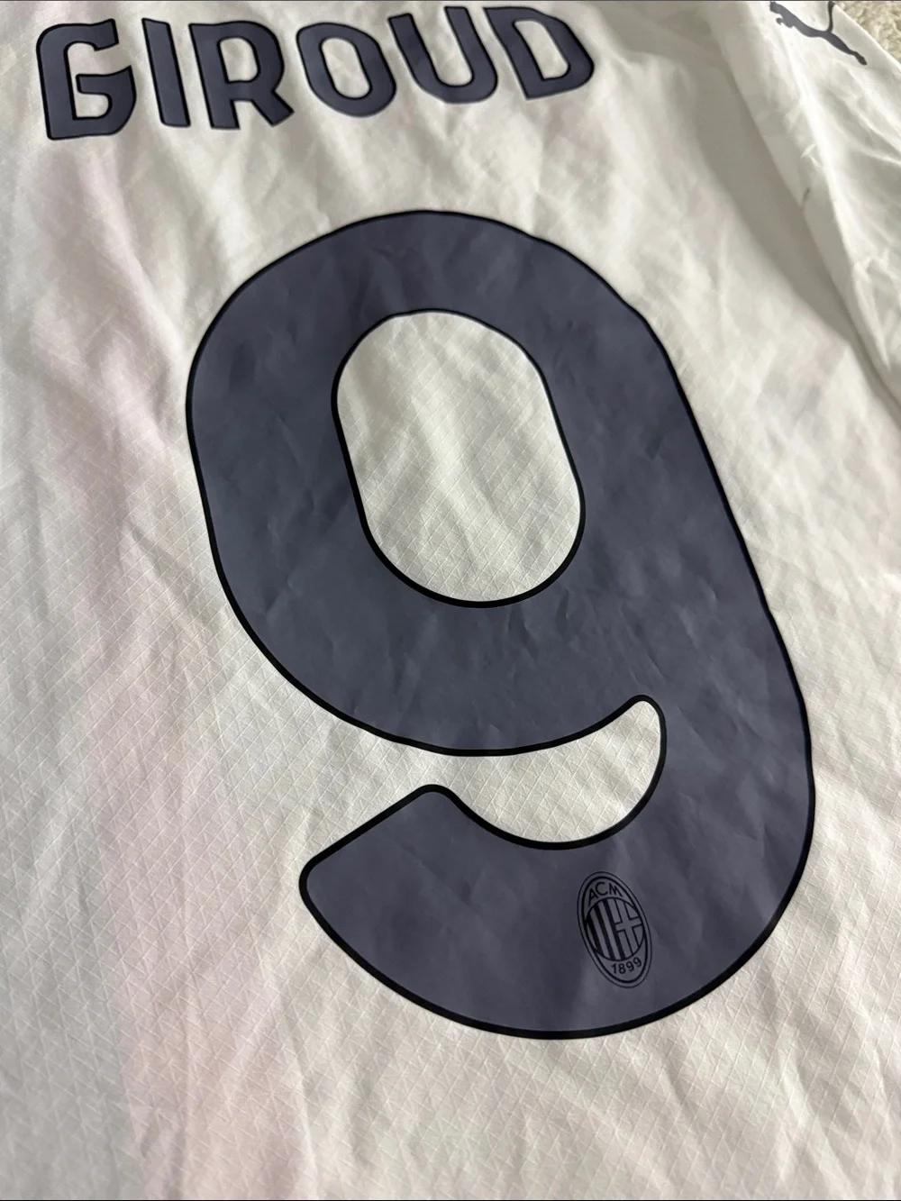 AC Milan #9 Olivier Giroud 2023-24 Serie A Puma Away Player Edition Jersey_12